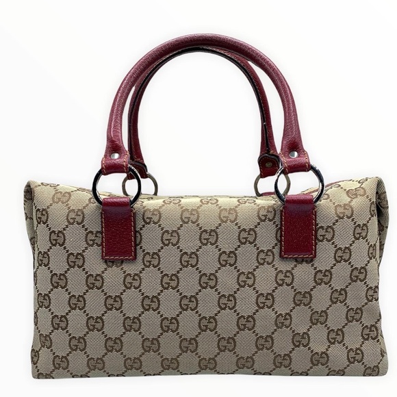Gucci Handbags - $8️⃣0️⃣0️⃣ GUCCI Burgundy Handle Shoulder Bag